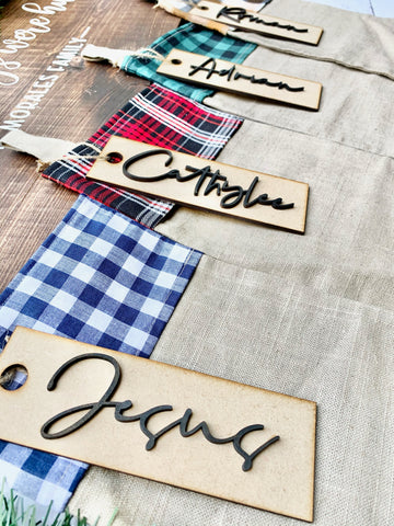 Personalized Stocking Tags