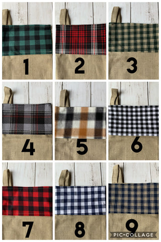 Custom, Handmade Stockings & Personalized Tags