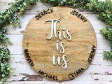 Round: This Is Us with First Names