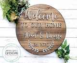 Round: Welcome To Our Home