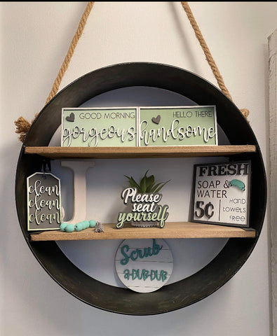 Make and Take: Tiered Tray Decor Set